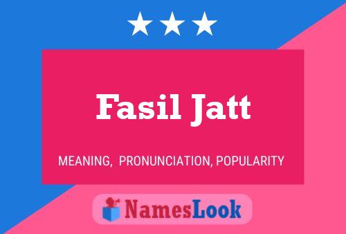 Poster del nome Fasil Jatt