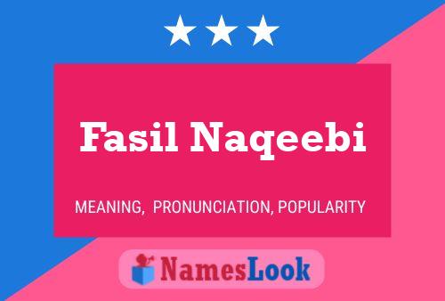 Poster del nome Fasil Naqeebi