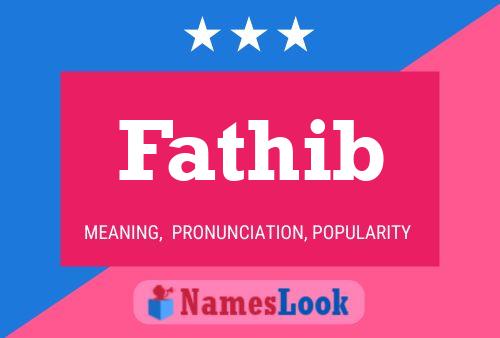 Poster del nome Fathib