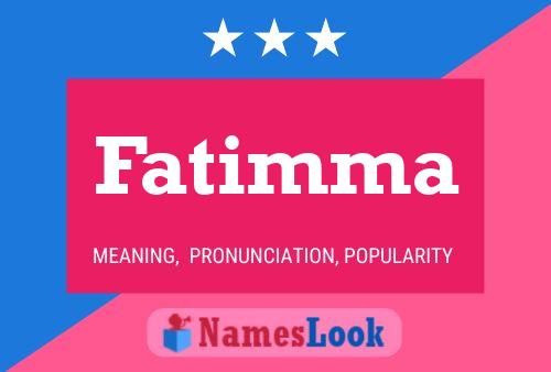 Poster del nome Fatimma