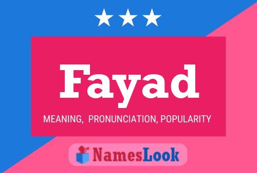 Poster del nome Fayad