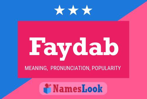 Poster del nome Faydab