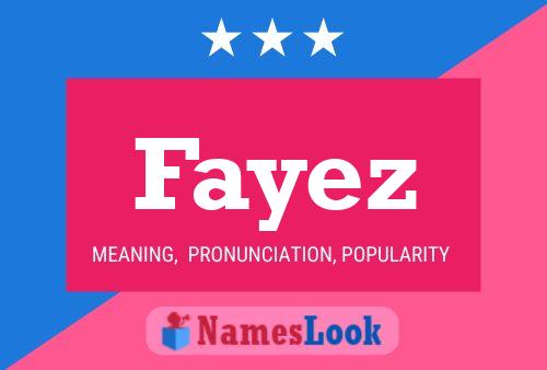 Poster del nome Fayez