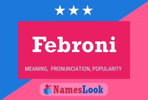 Poster del nome Febroni