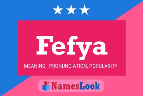 Poster del nome Fefya