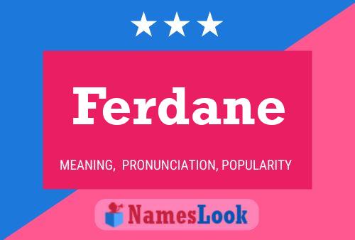 Poster del nome Ferdane