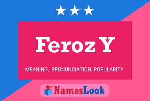 Poster del nome Feroz Y