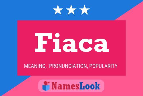 Poster del nome Fiaca