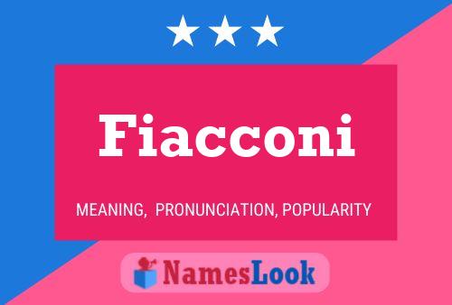 Poster del nome Fiacconi