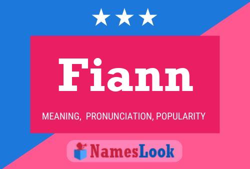 Poster del nome Fiann