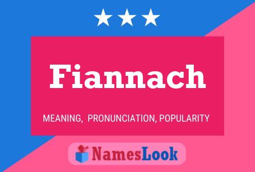 Poster del nome Fiannach