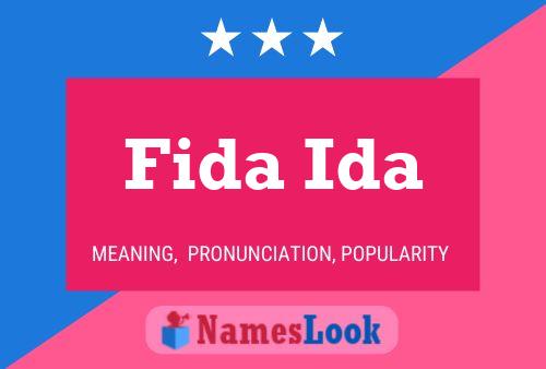 Poster del nome Fida Ida