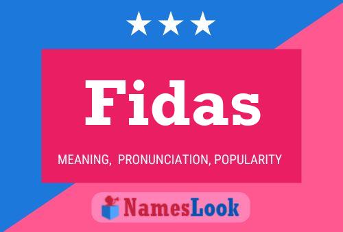 Poster del nome Fidas