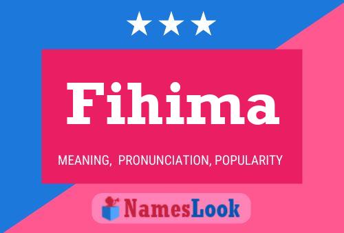 Poster del nome Fihima