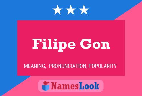 Poster del nome Filipe Gon