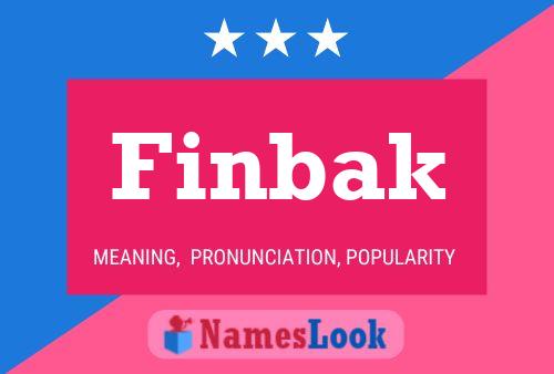 Poster del nome Finbak