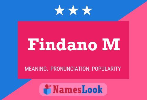 Poster del nome Findano M