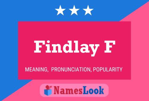 Poster del nome Findlay F