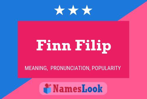 Poster del nome Finn Filip