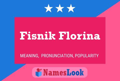 Poster del nome Fisnik Florina