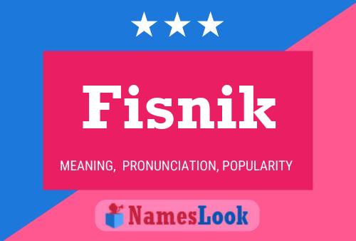 Poster del nome Fisnik