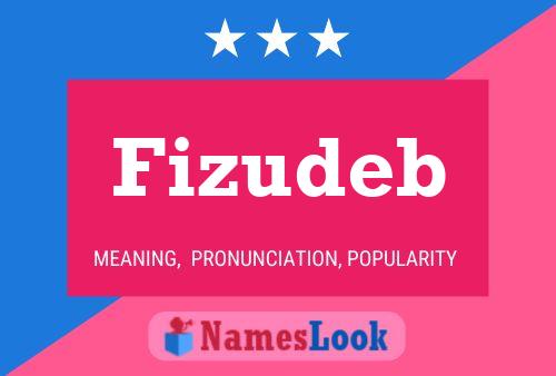 Poster del nome Fizudeb