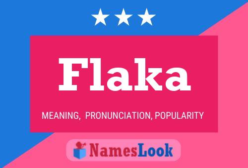 Poster del nome Flaka