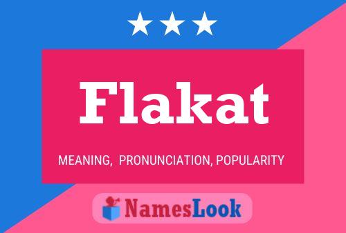 Poster del nome Flakat