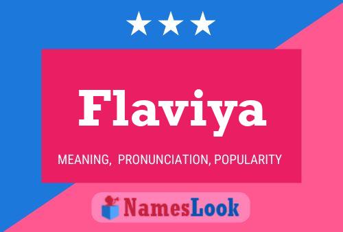 Poster del nome Flaviya