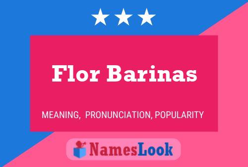 Poster del nome Flor Barinas