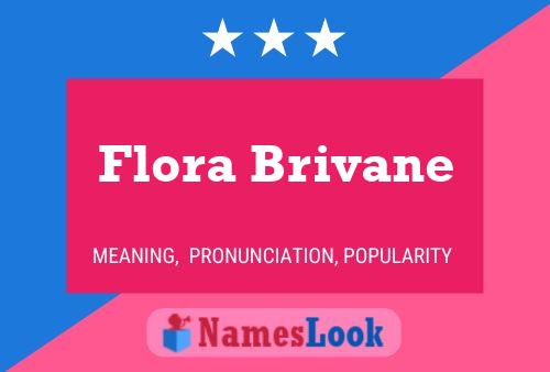 Poster del nome Flora Brivane