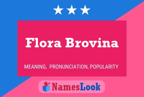 Poster del nome Flora Brovina