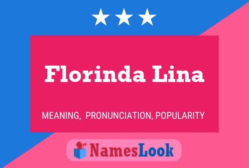 Poster del nome Florinda Lina