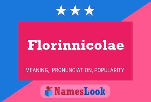 Poster del nome Florinnicolae