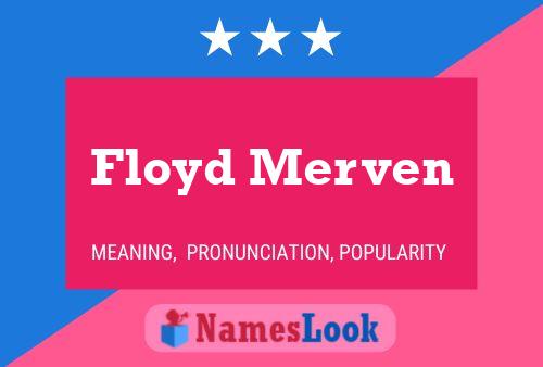 Poster del nome Floyd Merven