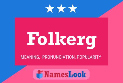 Poster del nome Folkerg