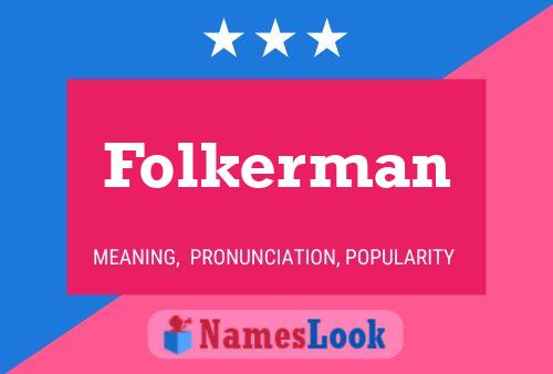 Poster del nome Folkerman