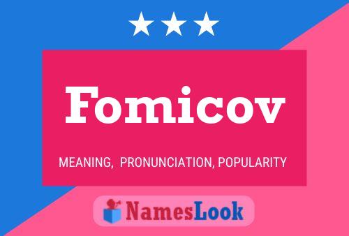 Poster del nome Fomicov