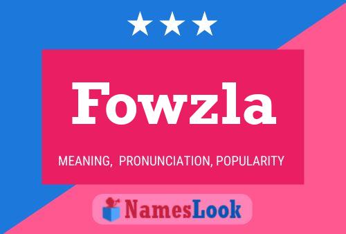 Poster del nome Fowzla