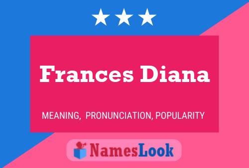 Poster del nome Frances Diana