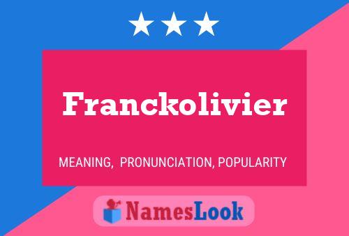 Poster del nome Franckolivier