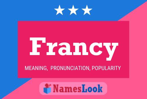 Poster del nome Francy