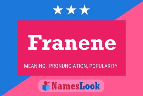 Poster del nome Franene