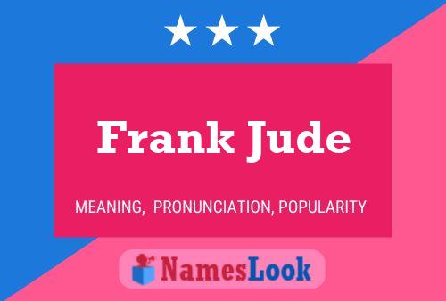 Poster del nome Frank Jude