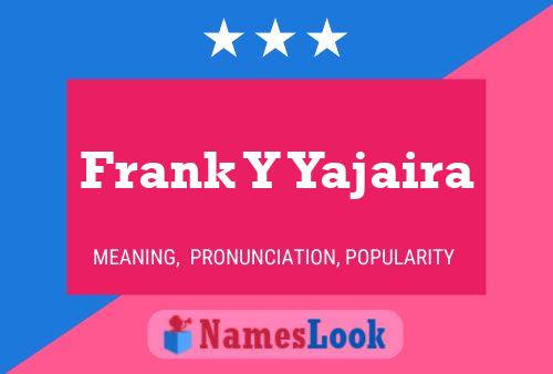 Poster del nome Frank Y Yajaira