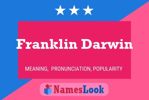 Poster del nome Franklin Darwin