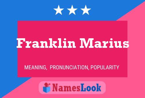 Poster del nome Franklin Marius