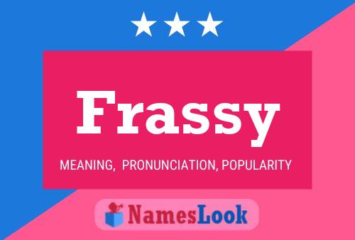 Poster del nome Frassy