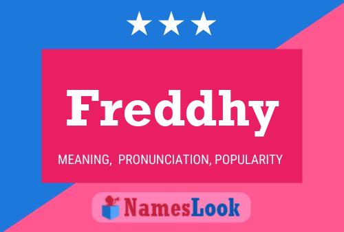 Poster del nome Freddhy