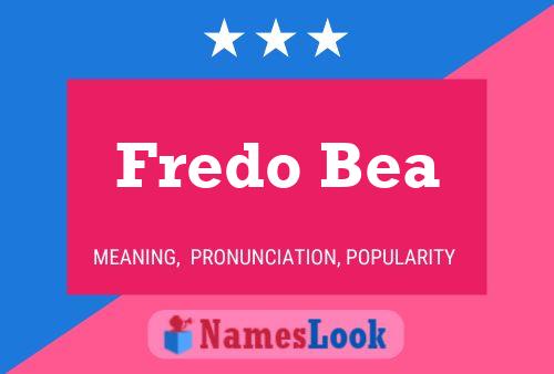 Poster del nome Fredo Bea